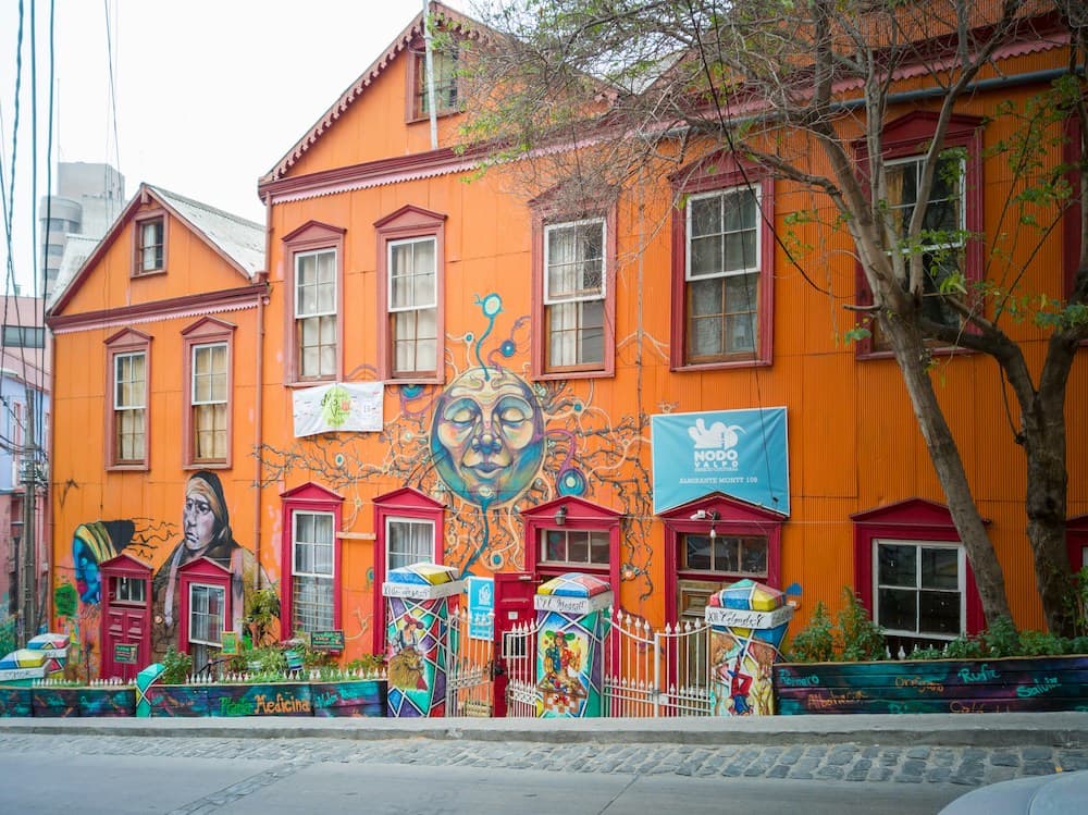 Valparaíso, Chile, streetart